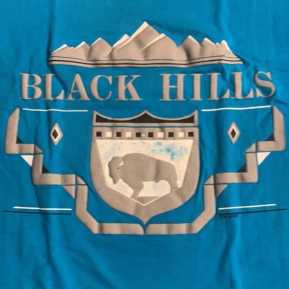 Vintage Jerzees South Dakota Men’s large t-shirt single stich - Picture 2 of 9